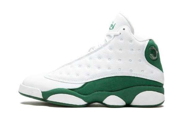 Just like Ray Allen PE! White and green Air Jordan 13 will be released on September 26
