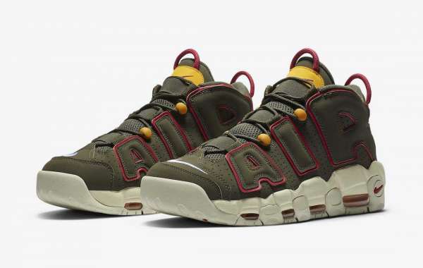 New Release Nike Air More Uptempo “Khaki” DH0622-300 Is a Fall Vibe