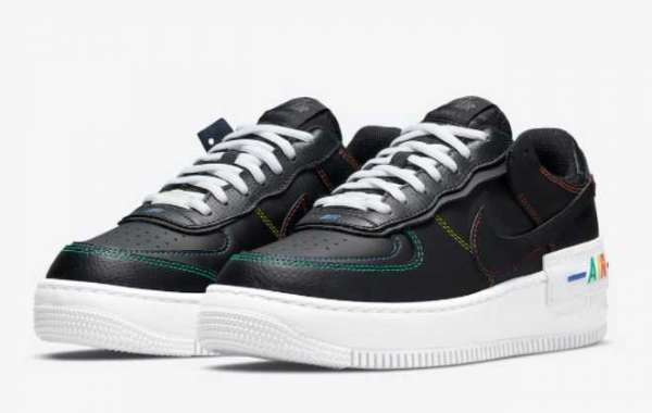 Nike Air Force 1 Shadow “Multi Stitch” Casual Shoes On Sale DJ5998-001