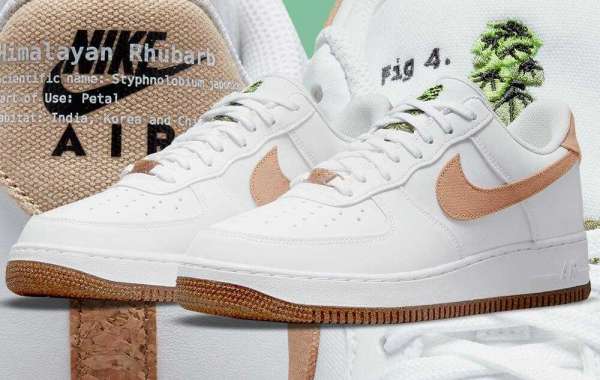 New Nike Air Force 1 Get the Himalayan Rhubarb Cover