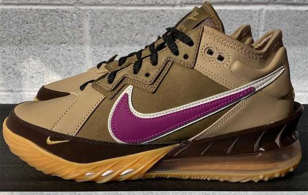 New 2021 Nike LeBron 18 Low "Viotech" Basketball Shoes