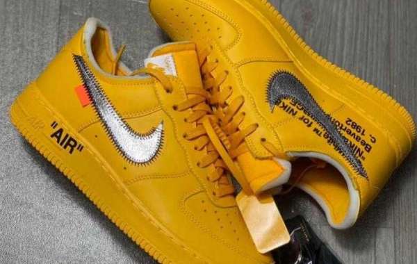 Off-White x Air Force 1 Low University Gold to Debut on July 2021