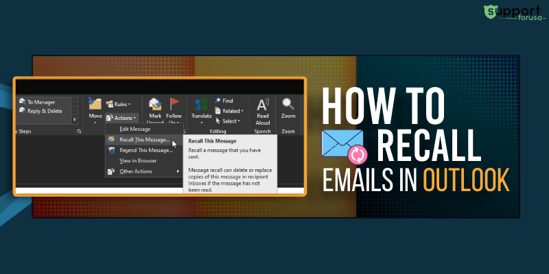 How Do I Recall an Email in Outlook? (2022)