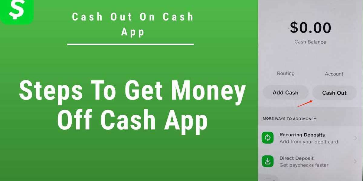 How do I get cash off the Cash App?