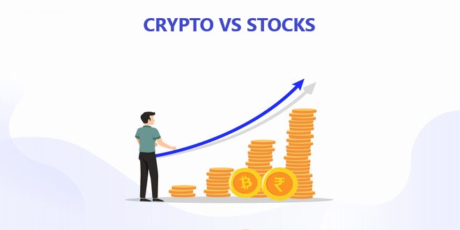 Crypto Vs Stocks: Which Is A Better Option For You? - Crypto Venture News