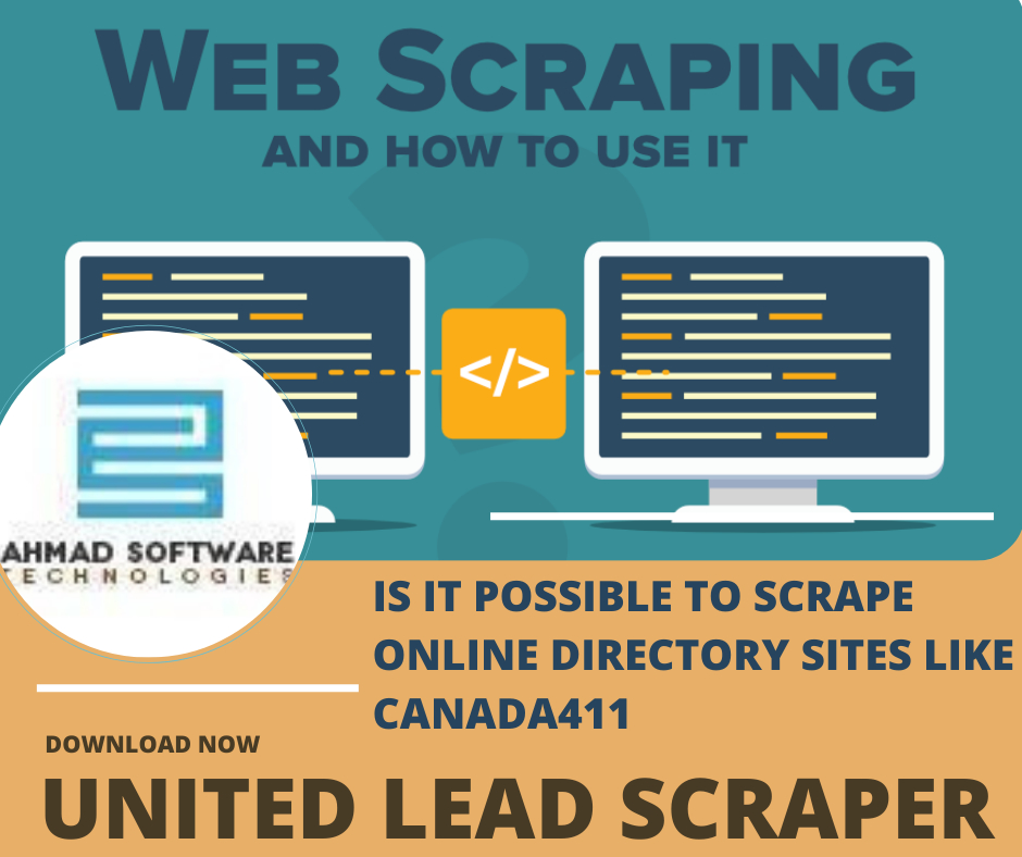 Web Scraping For Sales and Canada411 Leads - USA Magzine