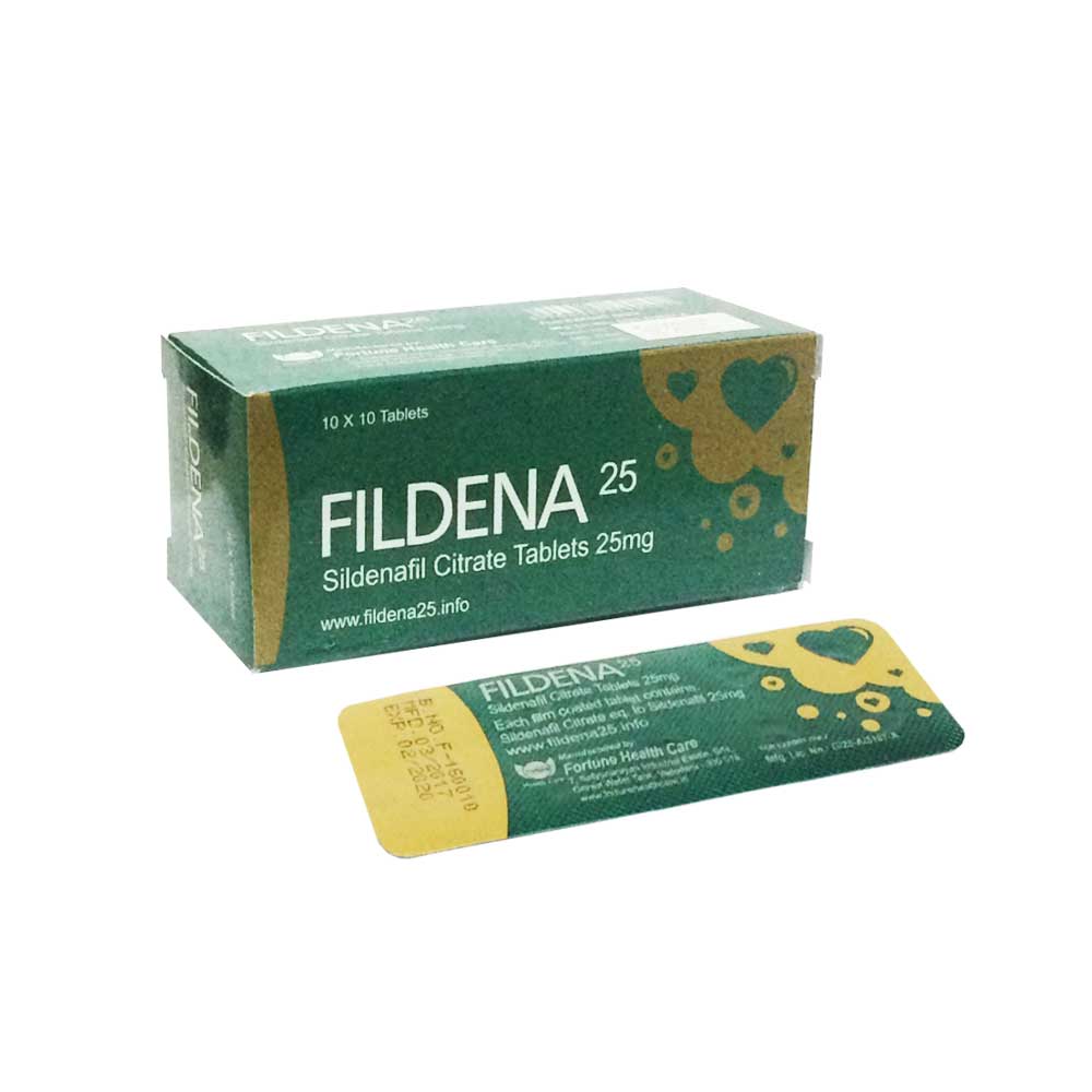 Fildena 25 Tablet | Dosage | Genuine Pills