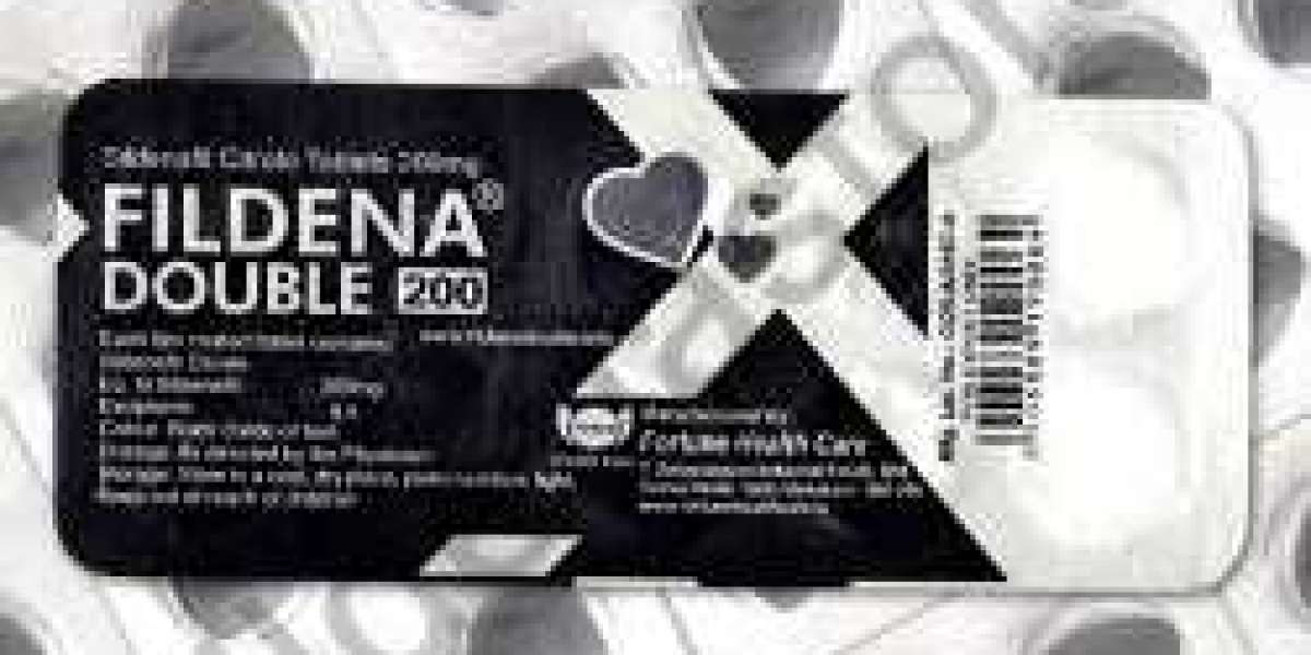 Double Up Your Sexual Power with Fildena Double 200 mg (Black Viagra)