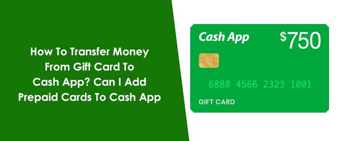 How To Transfer Money From Gift Card To Cash App Account wallet?
