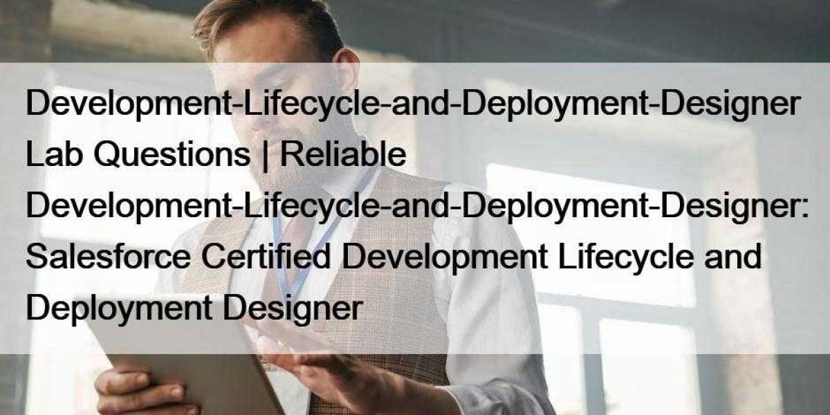 Development-Lifecycle-and-Deployment-Designer Lab Questions | Reliable Development-Lifecycle-and-Deployment-Designer: Sa