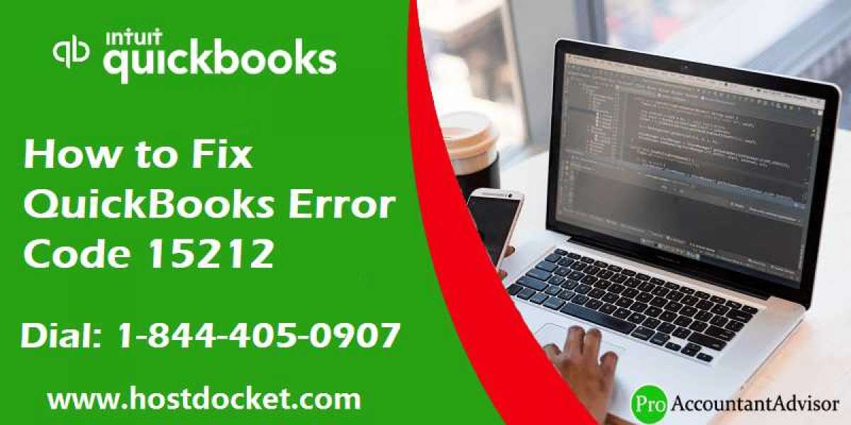 How to Resolve QuickBooks error code 15212?