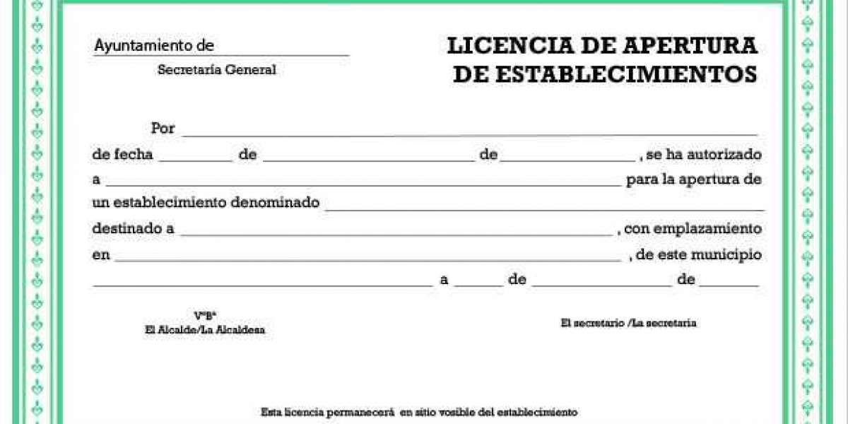 Licencia de actividad Madrid