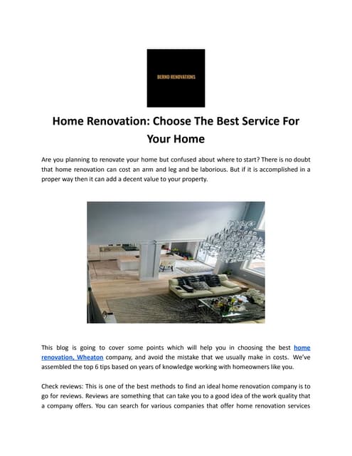 Home Renovation_ Choose The Best Service For Your Home.pdf