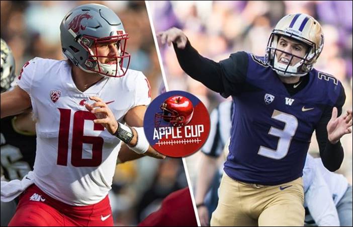 Where & When is the Apple Cup 2023 Date Time - TV, Schedule
