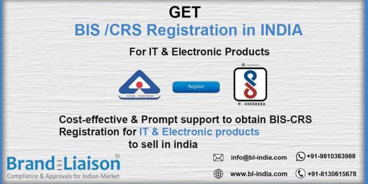 In order to receive a BIS registration, you need to market something in India. The Brand Liaison helps in that endeavor.