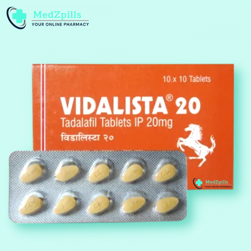 Vidalista 20 mg - Tadalafil | Men's Health - | MedZpills