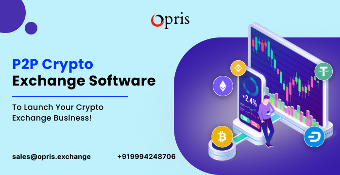 P2P Cryptocurrency Exchange Software Development Services | Opris