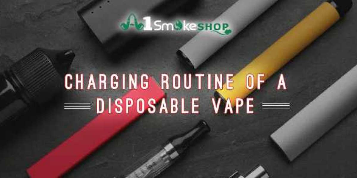 Charging Routine of a Disposable Vape - Smoke Shop Fontana