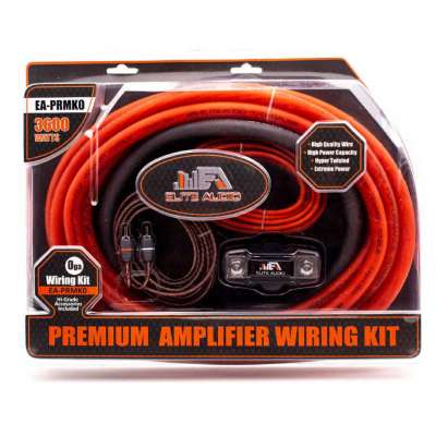 Premium CCA 0 Gauge Amp Kit | Complete Amp Wiring Kit | Elite Audio Profile Picture