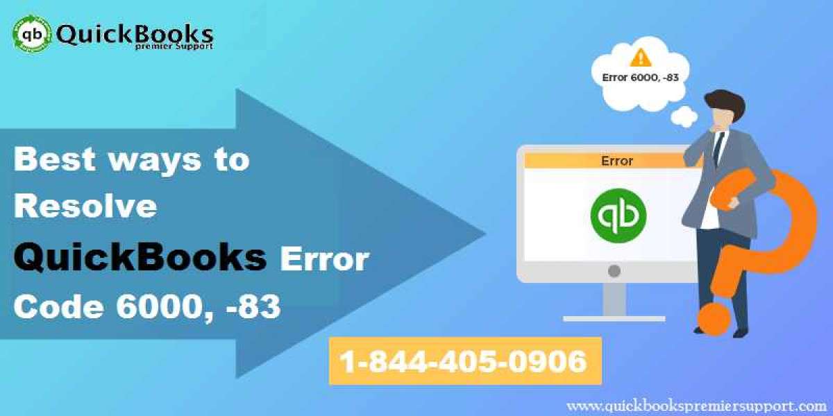 How to resolve QuickBooks error 6000, 83?