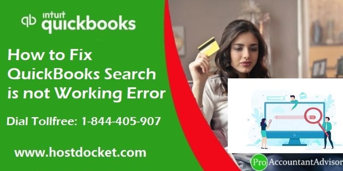How to fix QuickBooks search is not working?