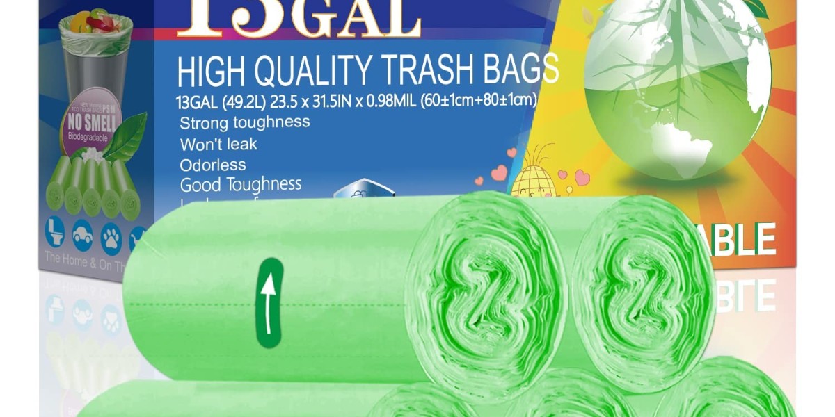 What are benefits of 13 Gallon Biodegradable Trash Bag?