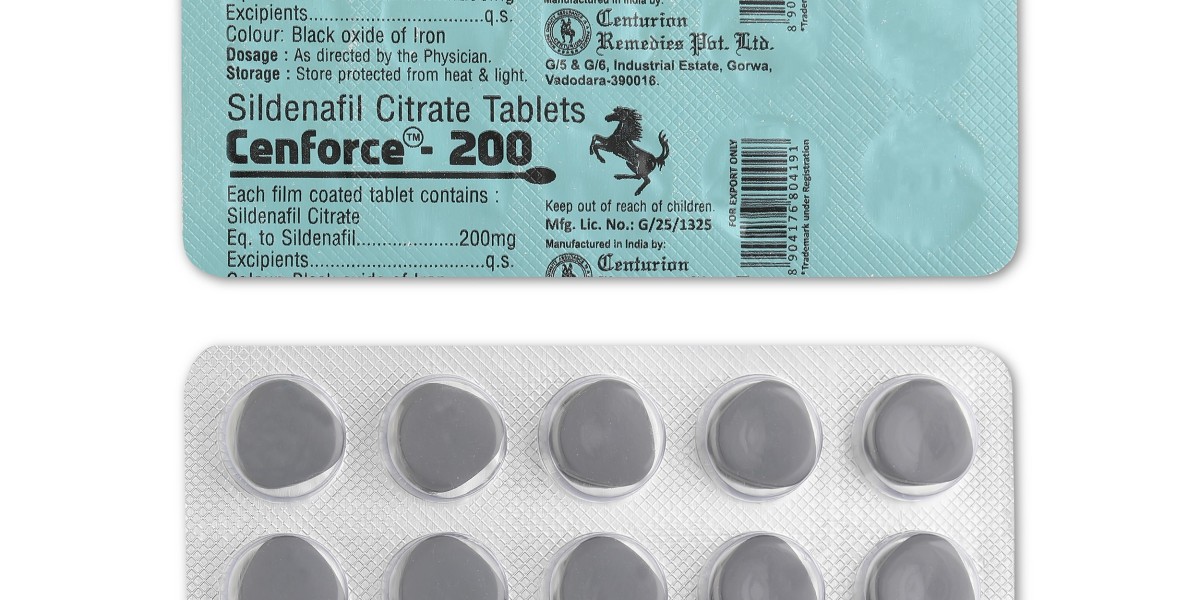 Cenforce 200mg: A Powerful Solution for Erectile Dysfunction with Sildenafil Citrate 200mg