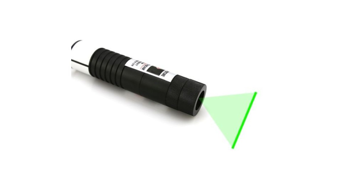 How to make easy use of a 532nm green line laser module?