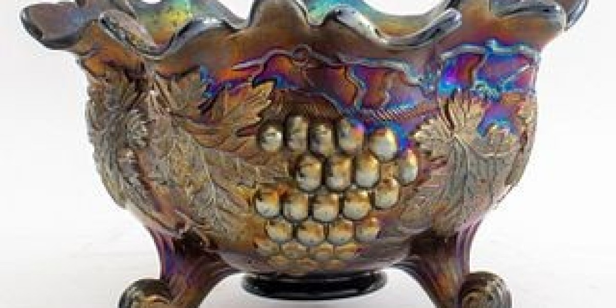 Rare Antique Carnival Glass's Allure: A Sparkling Adventure into Collectibles