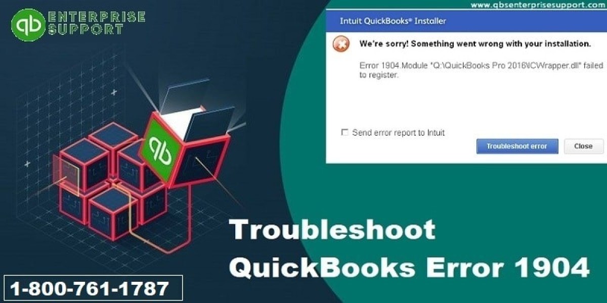 Fix QuickBooks Error 1904 (Install Issue) -Causes & Solution