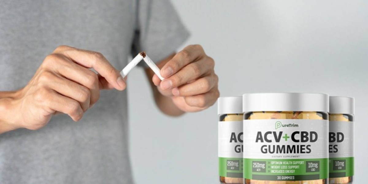 Pure Trim CBD ACV Gummies Reviews (Quit Smoking) Results and Benefits, Hoax?